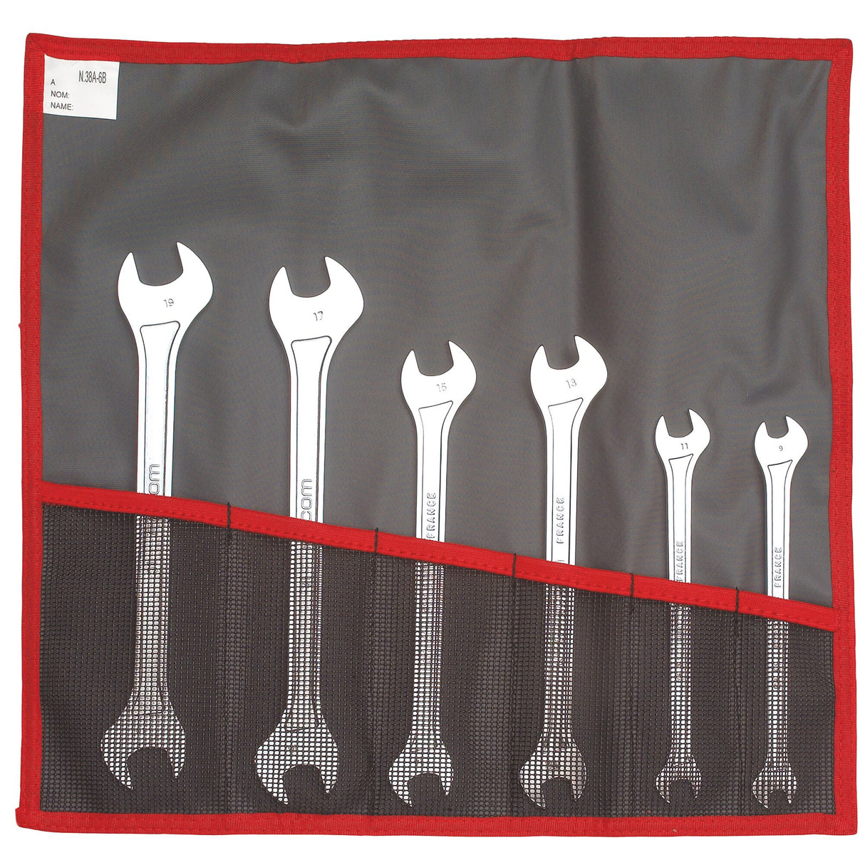 31 - Sets extra platte steeksleutels, metrische maten