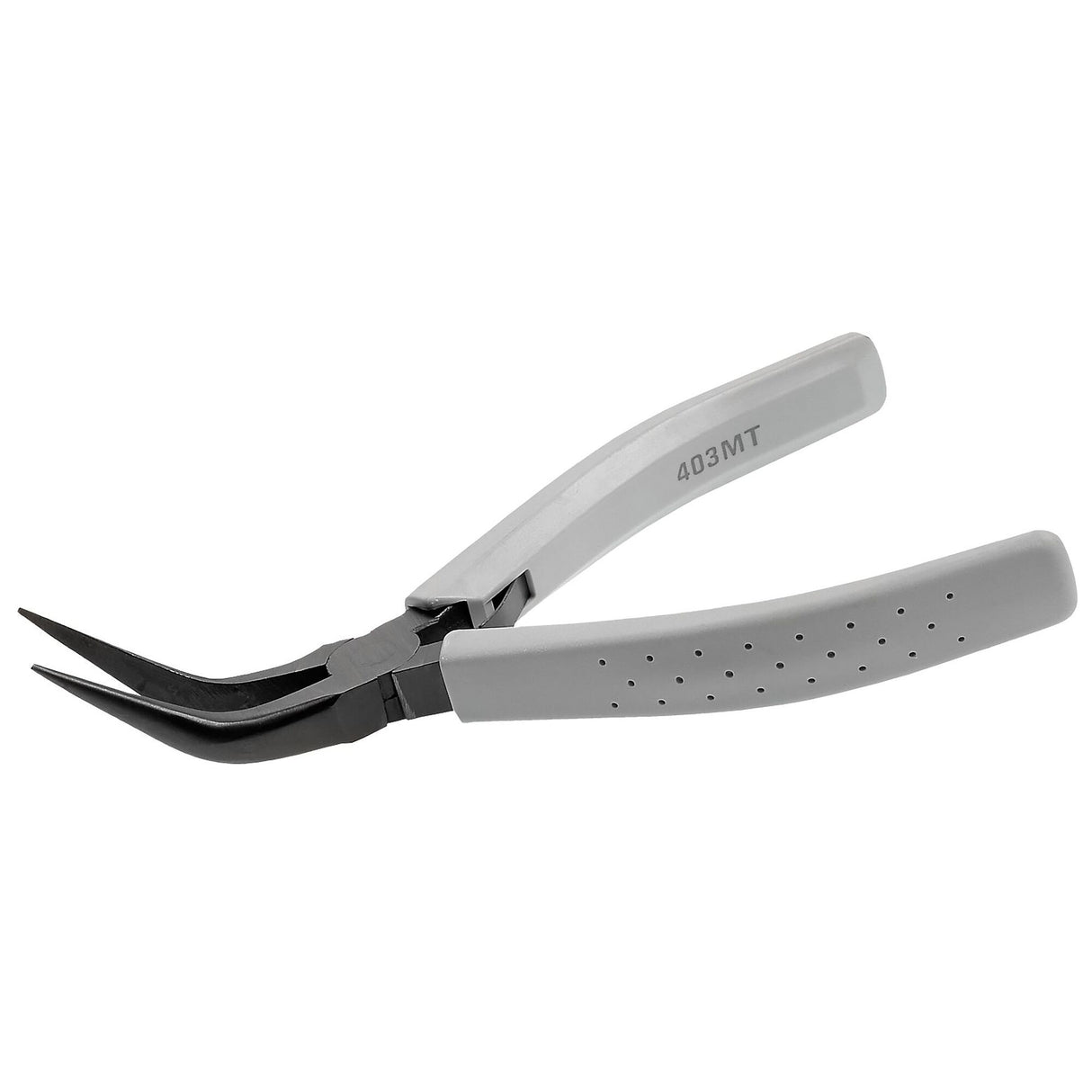 Micro-Tech® grijptang met extra lange, gebogen bekken