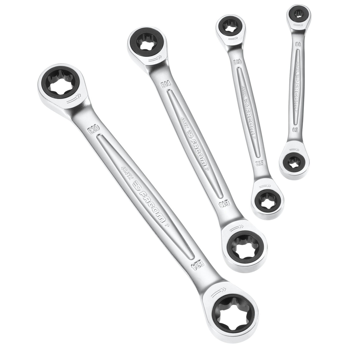 Set van 4 ratelsleutels - TORX®