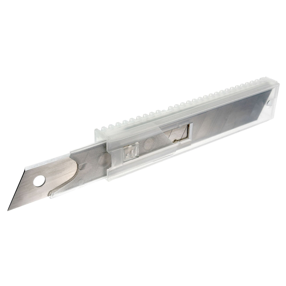 844.S18L - Etui met 10 afbreekbare mesjes van 18 mm