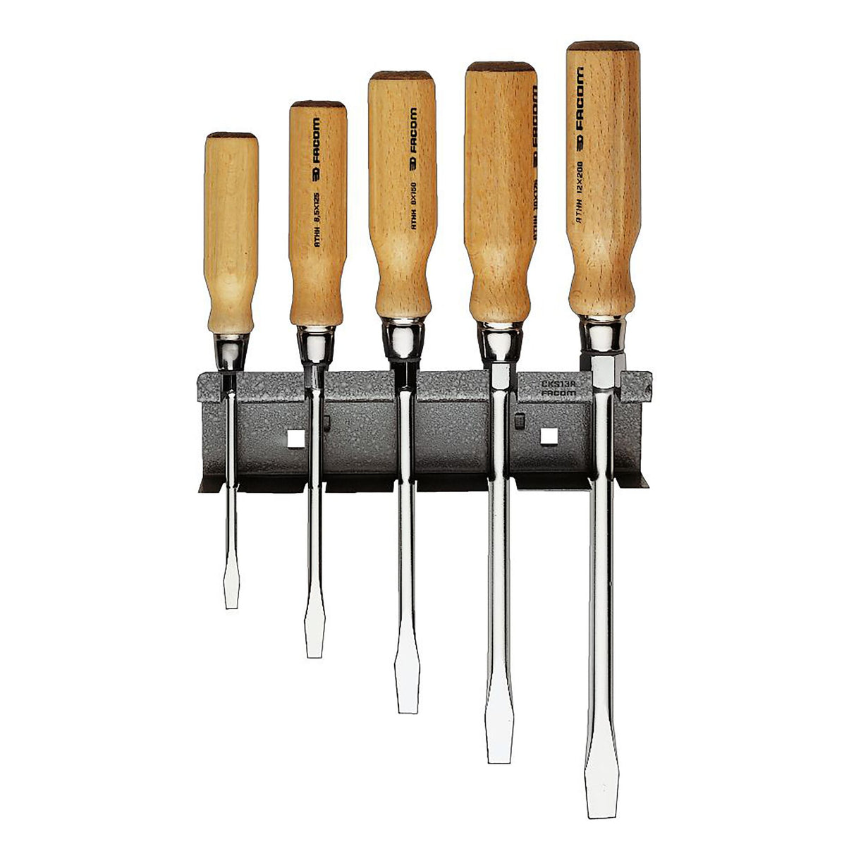 Sets schroevendraaiers met houten handgreep