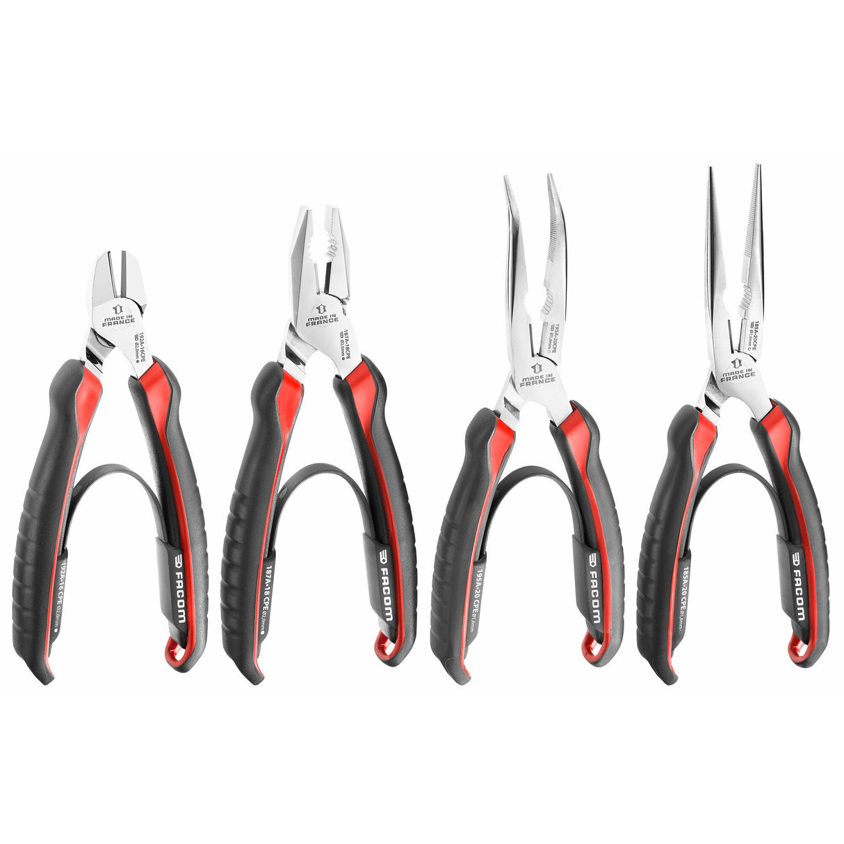 STD 4 PIECE PLIERS SET.
