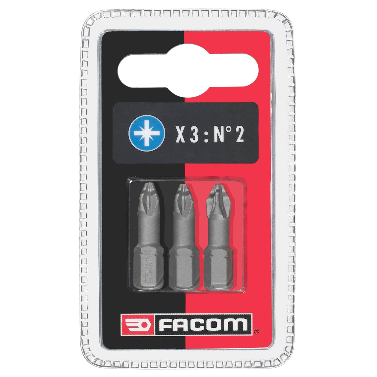 Set van 3 High Perf` bits serie 1 voor Pozidriv®