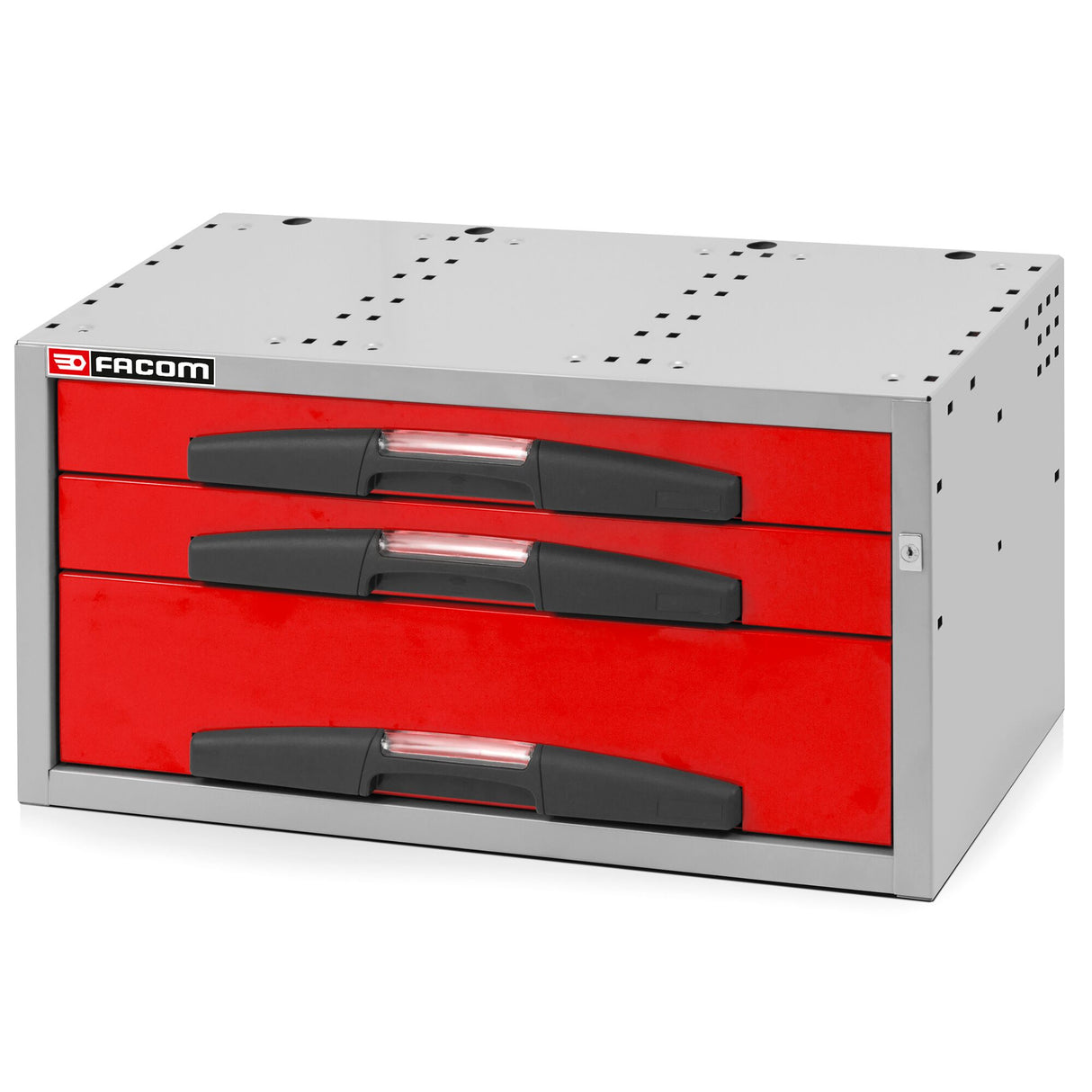 Lage kast met 3 laden 742mm
