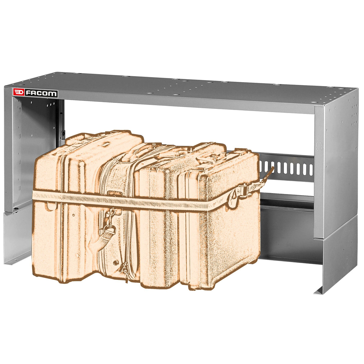 Hoge kast voor koffers 990mm