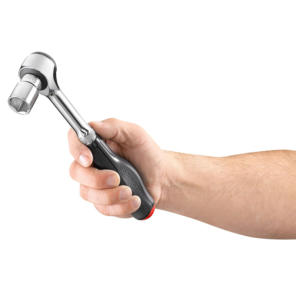 Snelle ratel 3/8" met draaiend heft