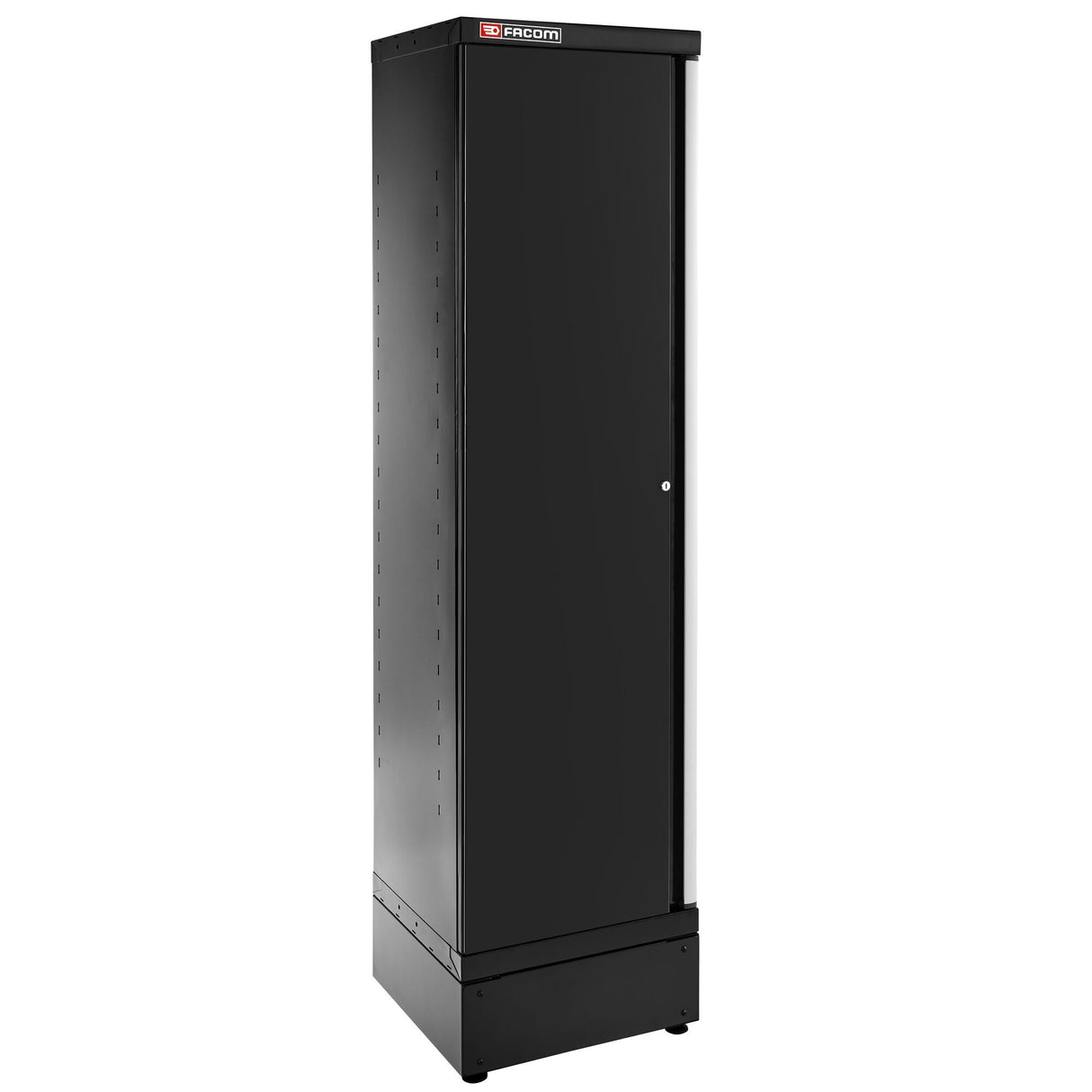 Hoge Kast Met 1 Deur Zwart