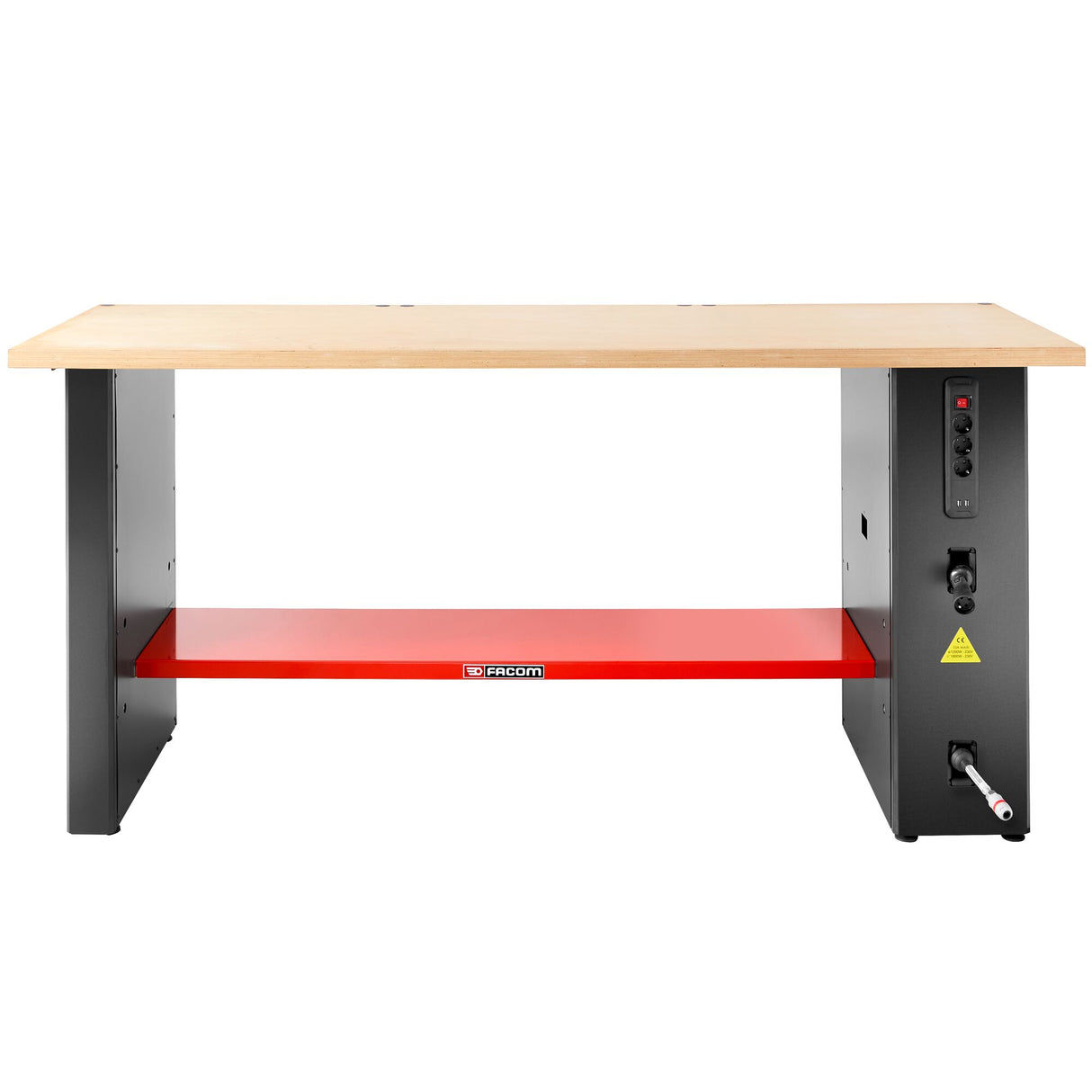 Steun Met Stopcontacten En Luchtslang 1025 Mm Hoogte