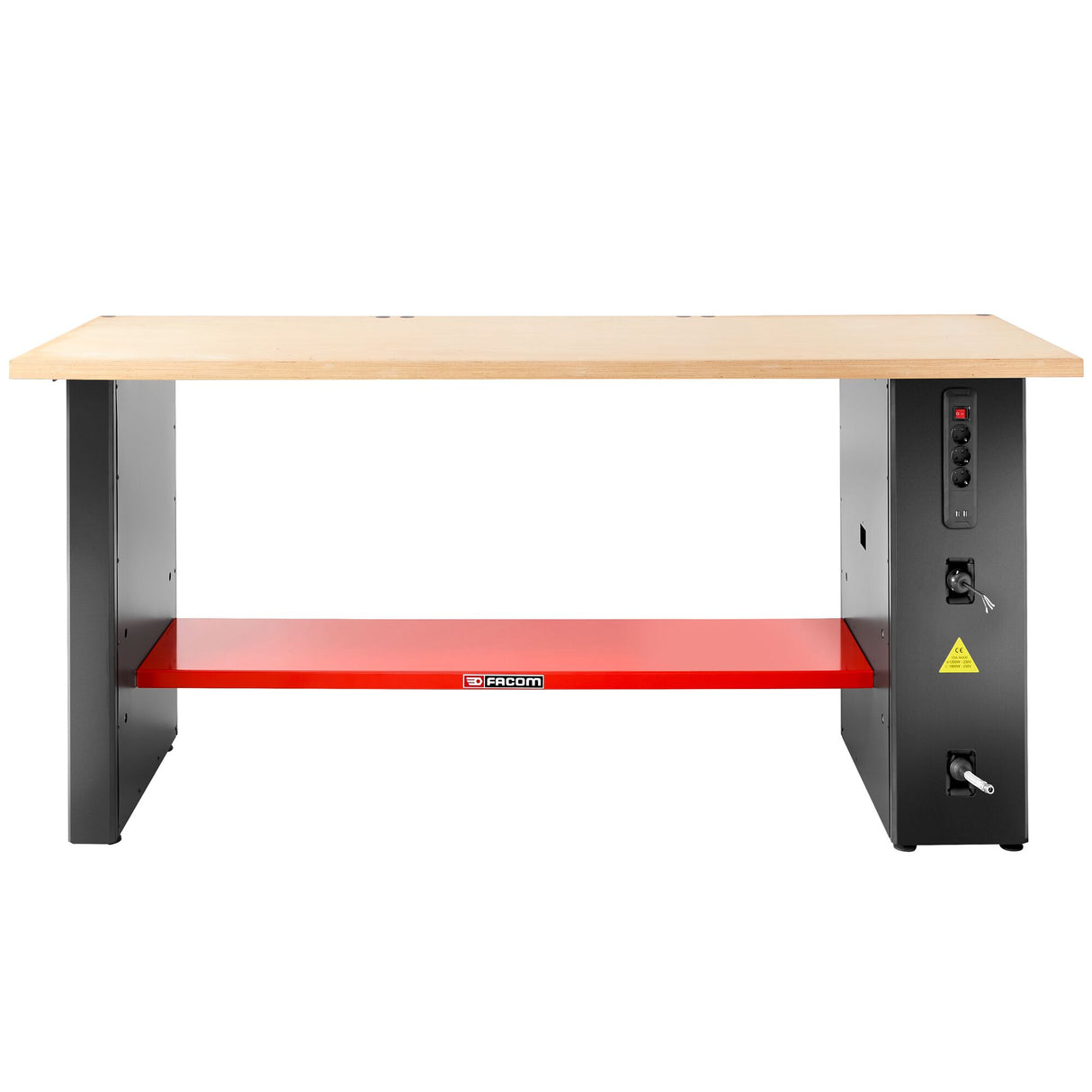 Steun Met Stopcontacten En Luchtslang 1025 Mm Hoogte