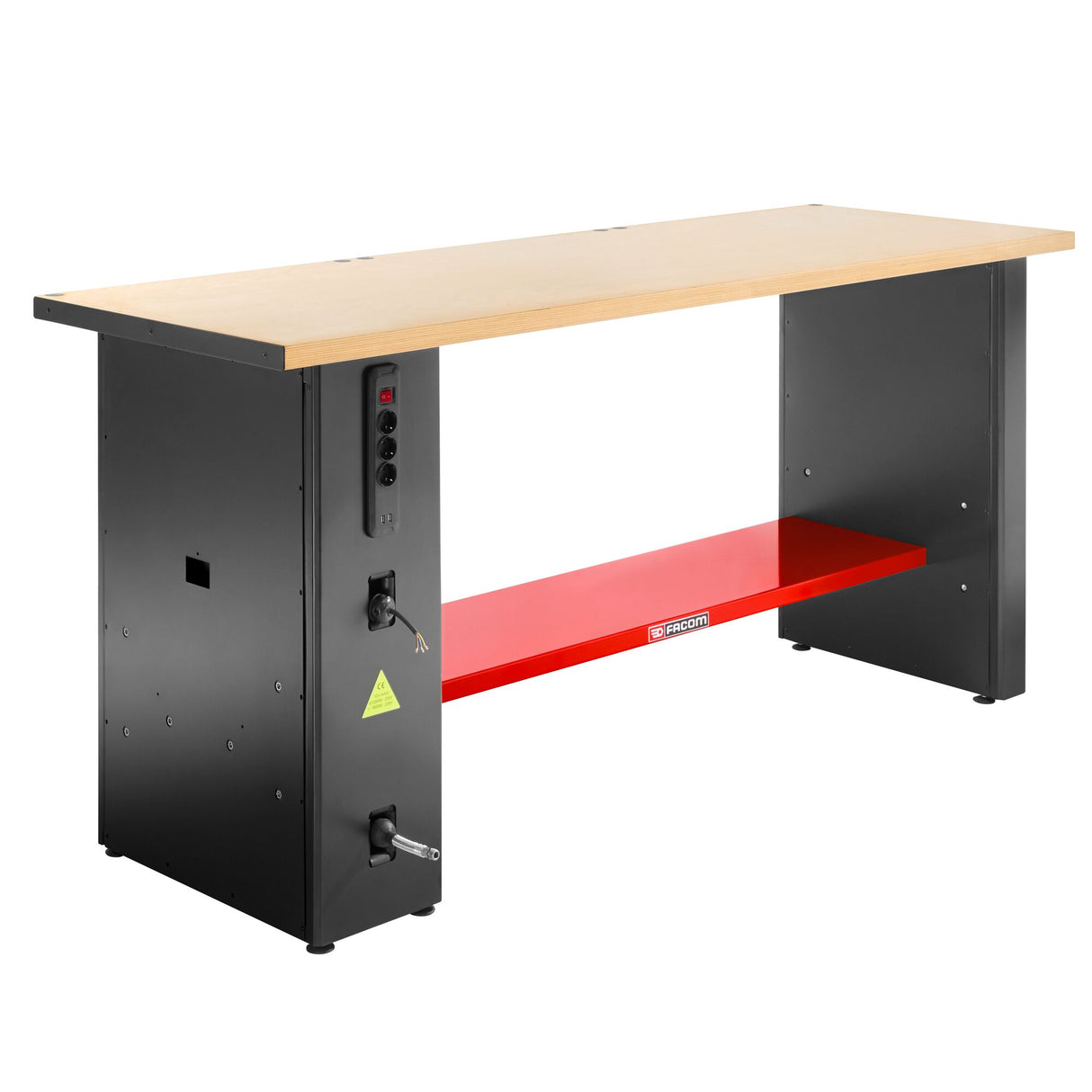 Steun Met Stopcontacten En Luchtslang 1025 Mm Hoogte