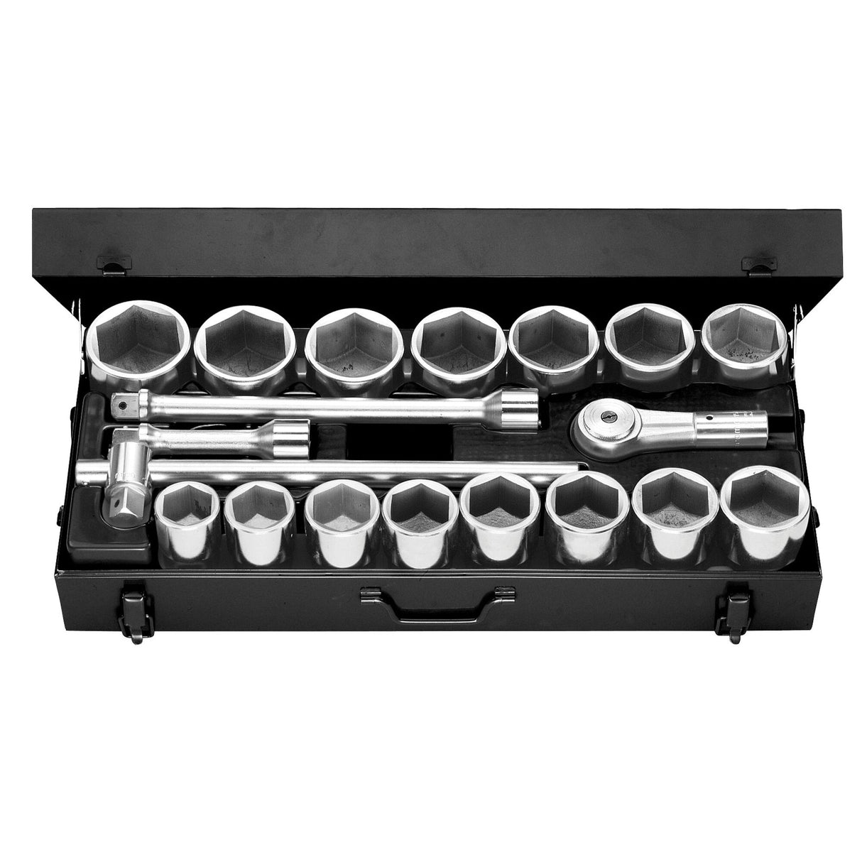 Set 6-kantdoppen 1" van 42 tot 82 mm