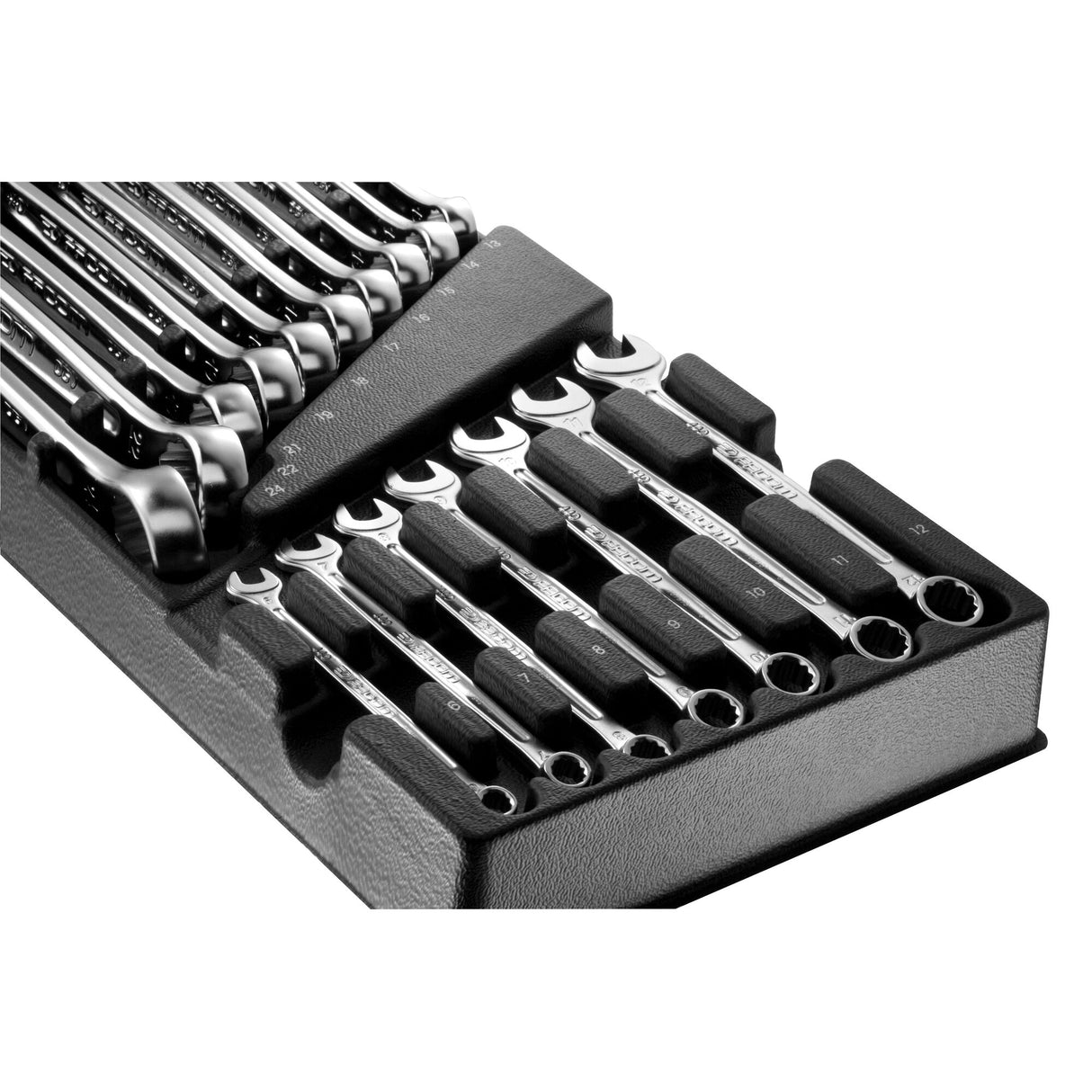 Module 17 ringsteeksleutels scharnierende steekringratelsleutels