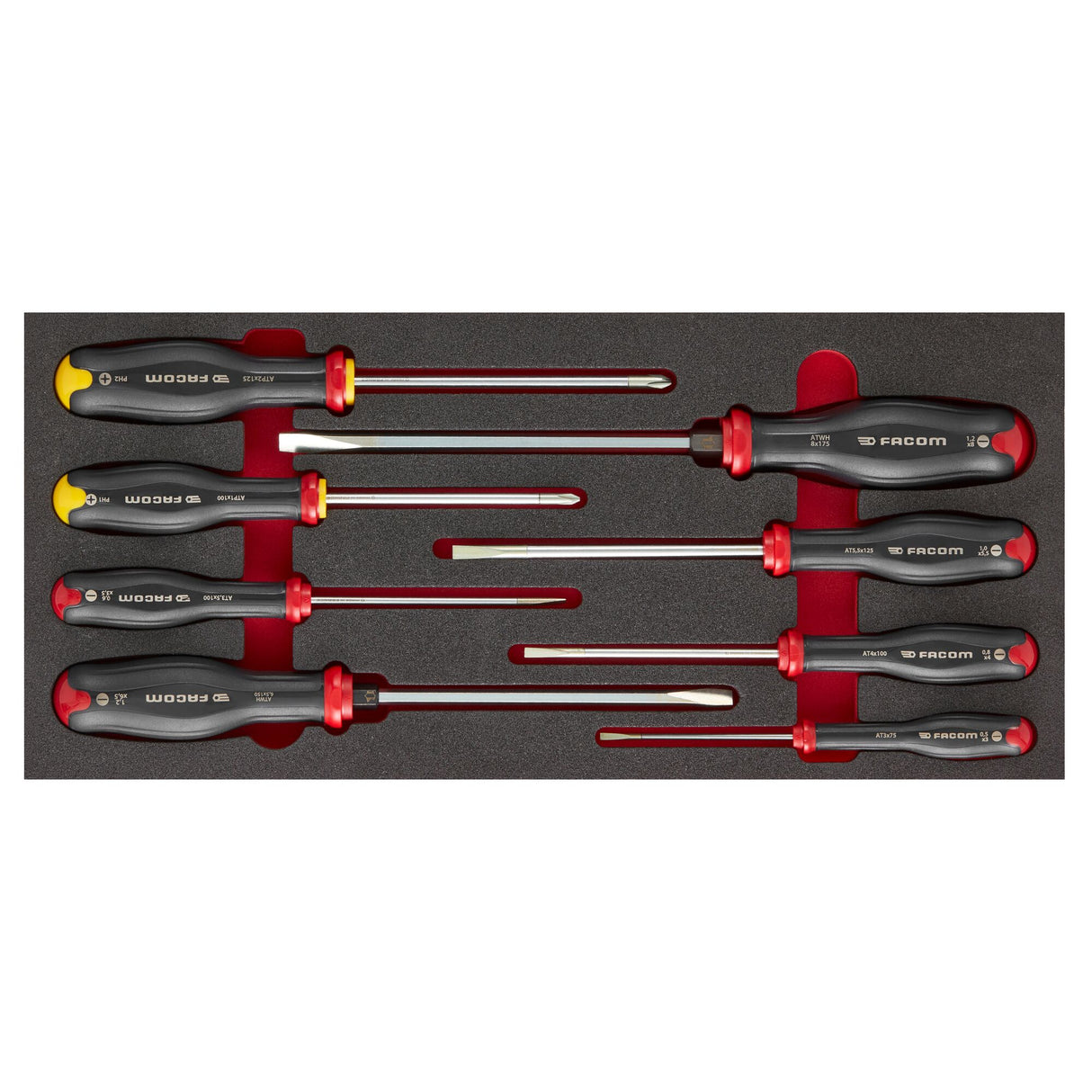 Module van foam met 8 Protwist® schroevendraaiers