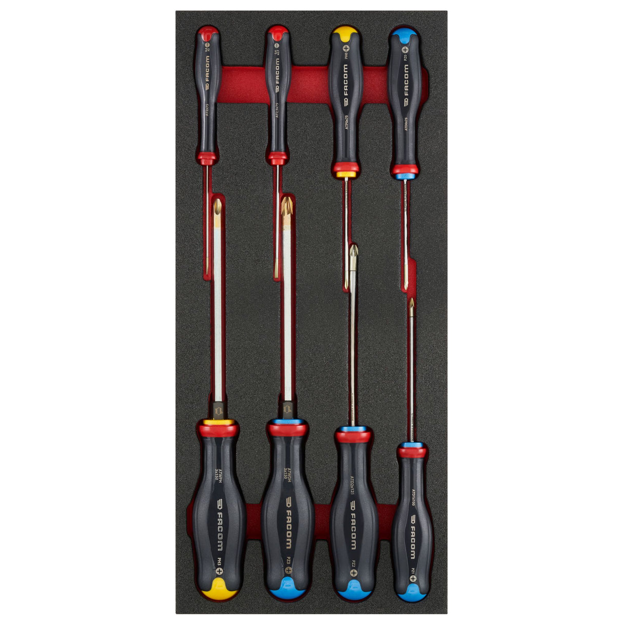 Module van foam met 8 Protwist® schroevendraaiers