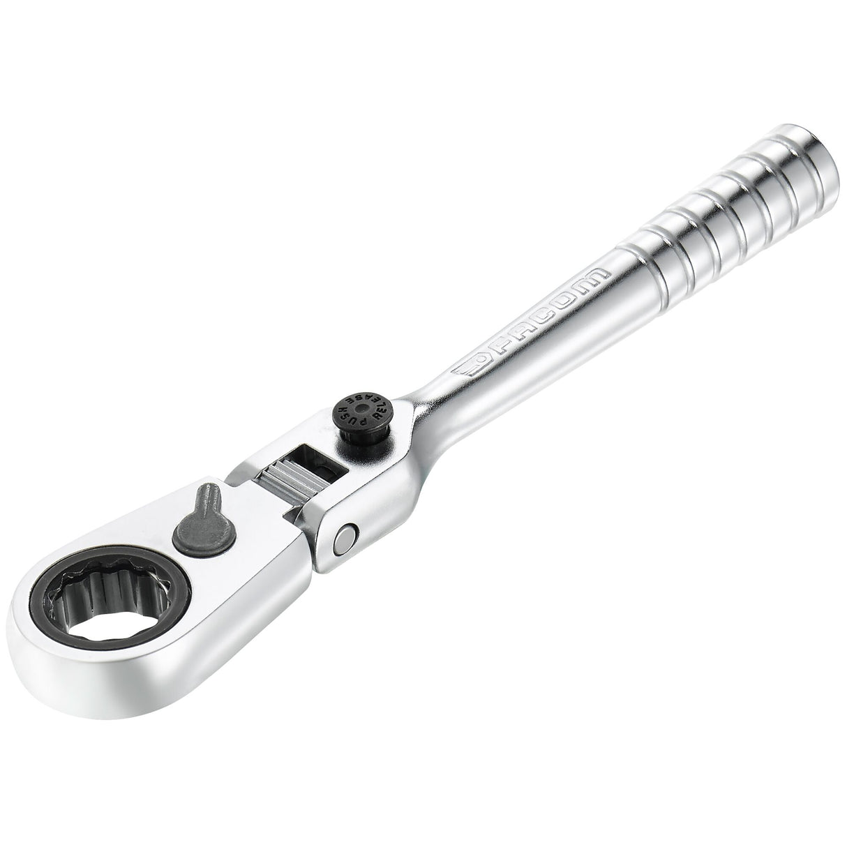 1/4 `` ultra compacte 180 ° flexibele ratelkop voor 1/4"doppenserie HX