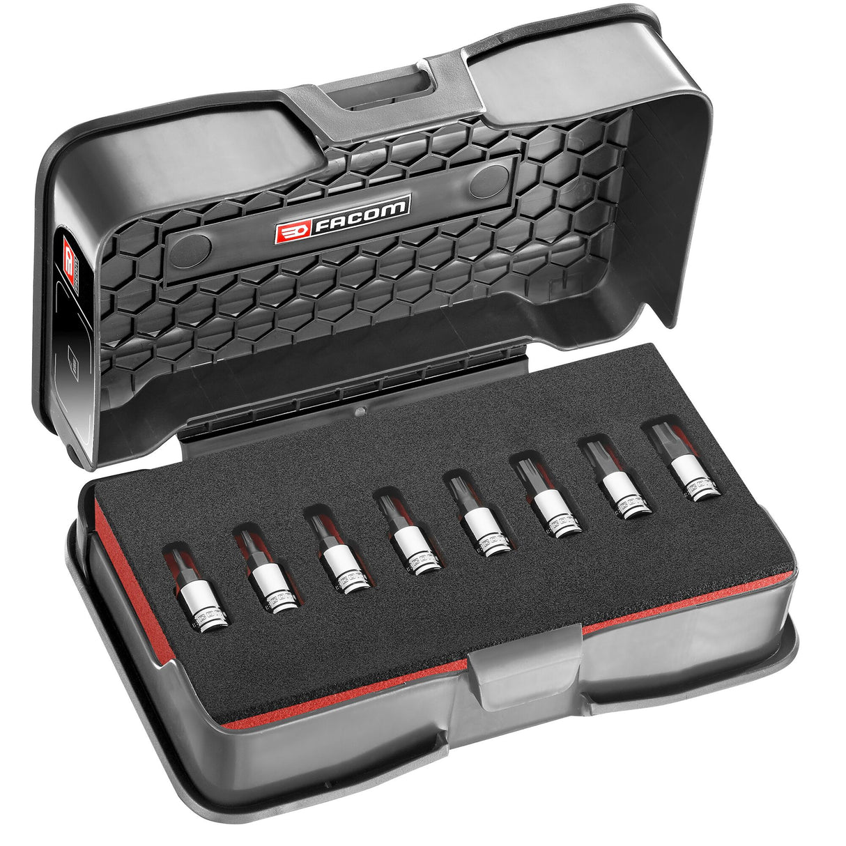 8-delige 1/4 "metrische zeshoekige OGV GRIP-bitdoppen set 2-8mm