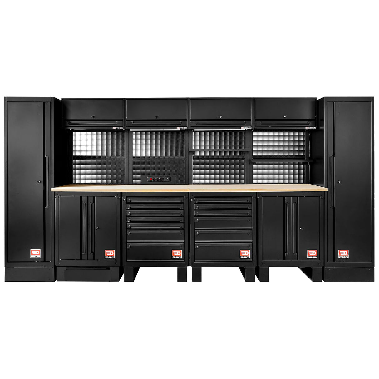Rws2 - 3,9M Set Houten Werkblad Zwart