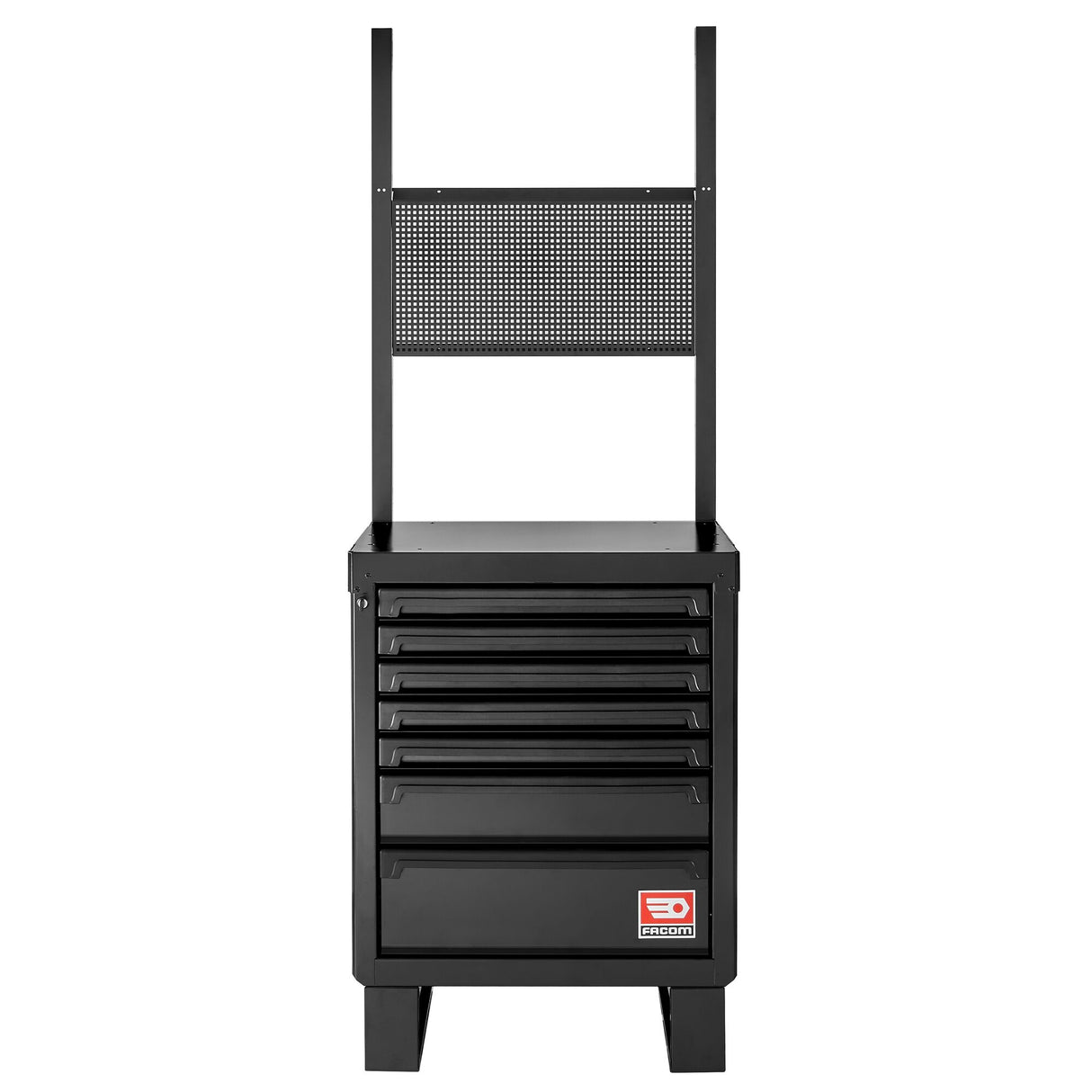 Rws2 Zwart Lage Kast Met 7 Lades