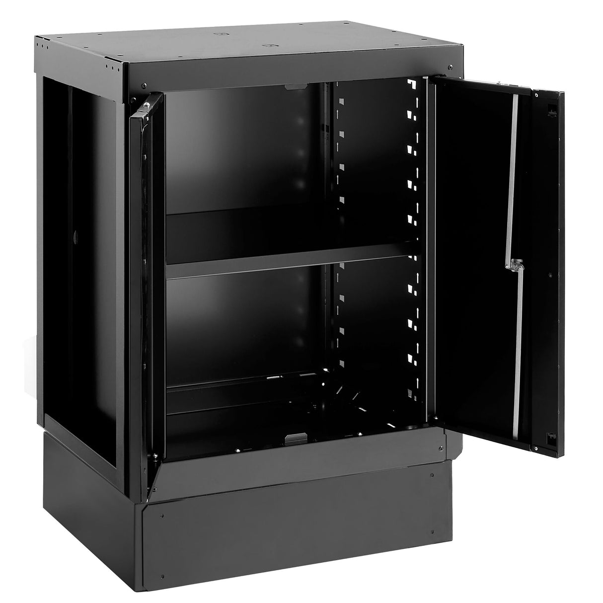 Rws2 Lage Kast Met Zwarte Deuren