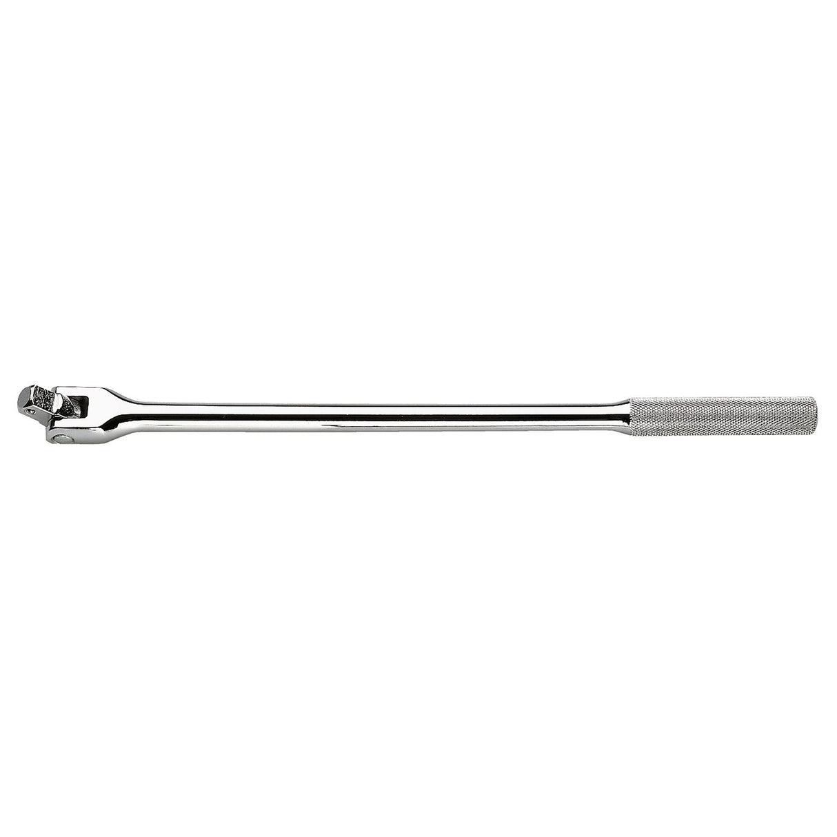 Lang scharnierend handvat 1/2" met metalen steel