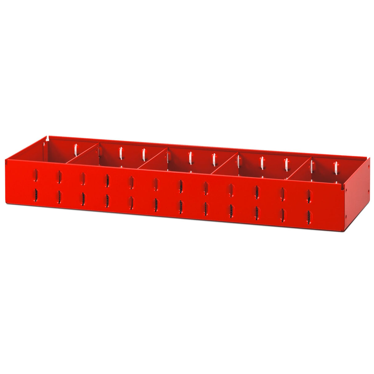 Legplank met 4 verwijderbare tussenschotten 682,5x200x90mm