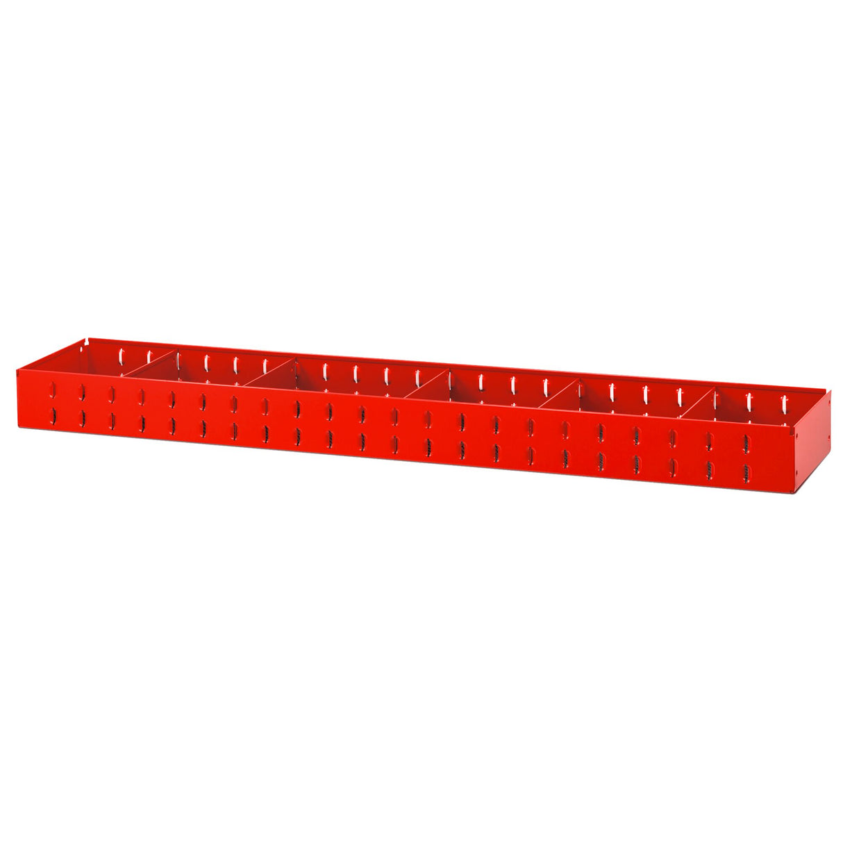 Legplank met 5 verwijderbare tussenschotten 1177,5x200x90mm