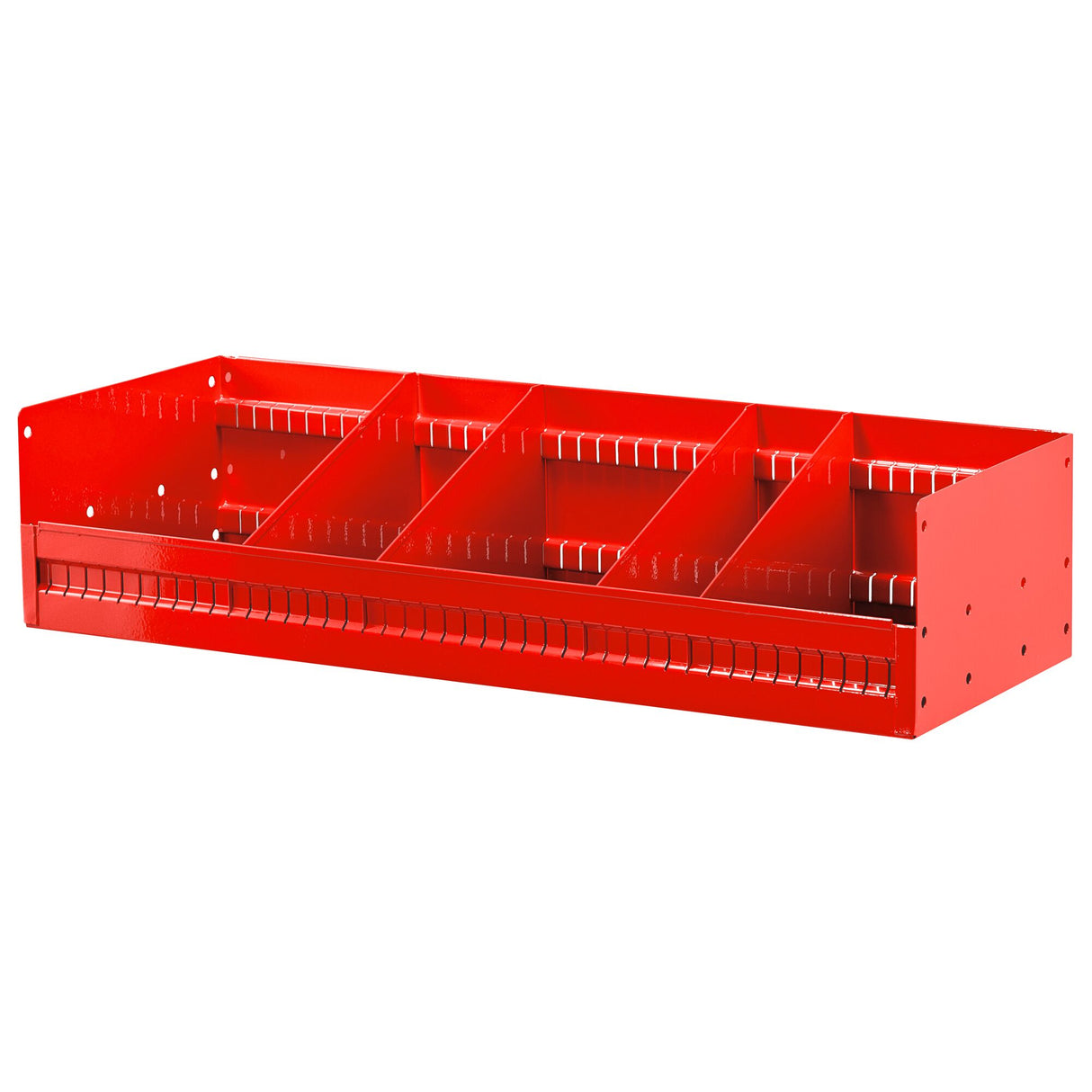 Schuine legplankmet 4 verwijderbare tussenschotten 682,5x275x185mm