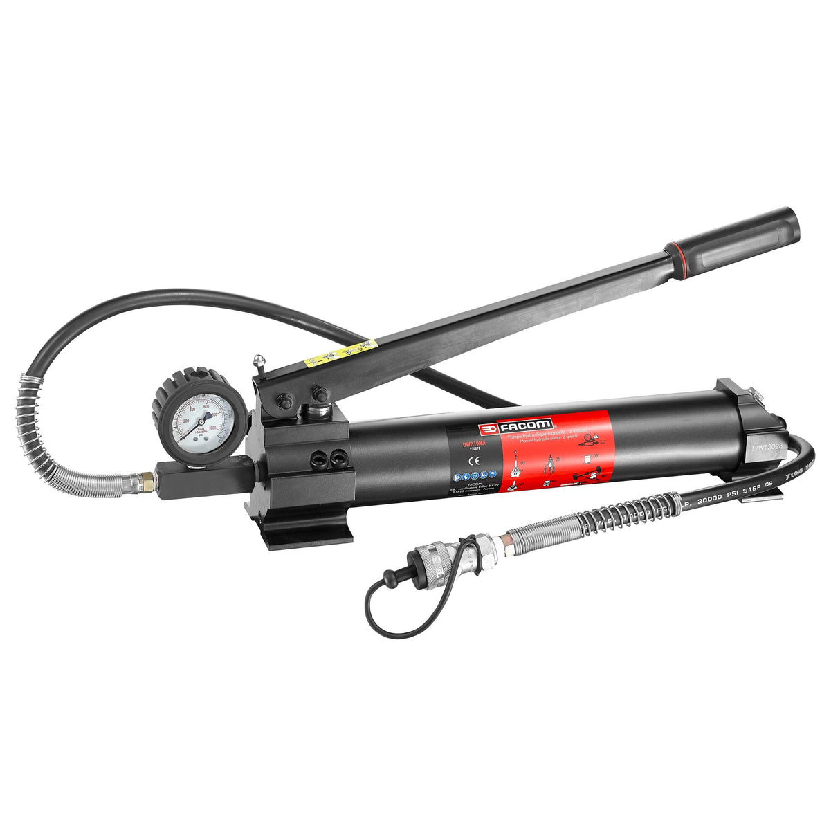 Hydraulische handpomp met 2 snelheden