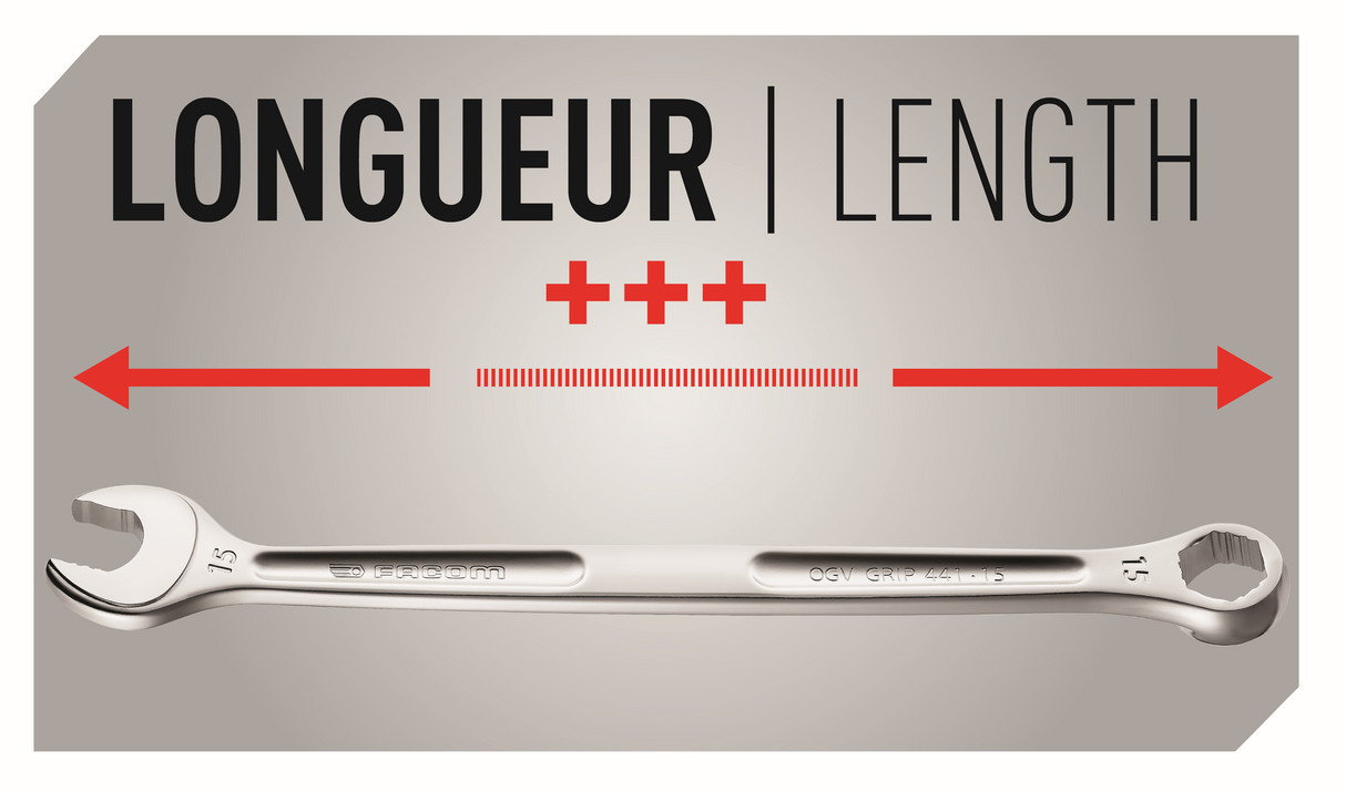 Pack OGV® Grip DBOX - un jeu de clés mixtes 441 en étui 8 pièces + un coffret DBOX 1/2" 21 pièces