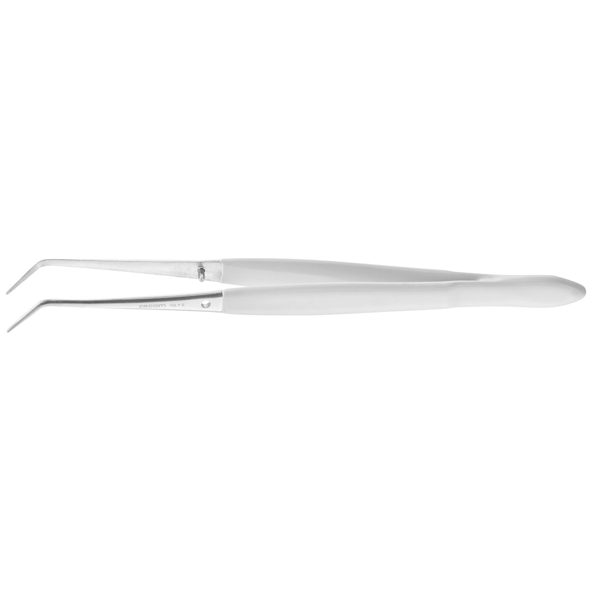 Pincet met handgrepen bekleed met PVC, 45° gebogen model