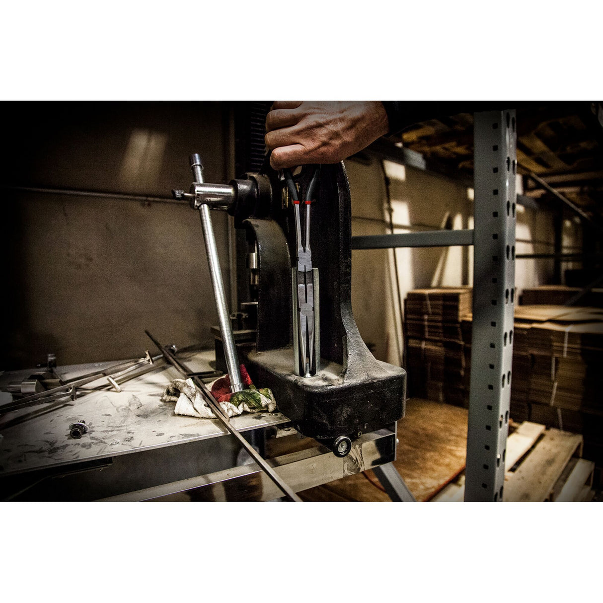 Set voor industrieel serviceonderhoud met 200 stuks gereedschap - modules van foam 1/3 (x18)