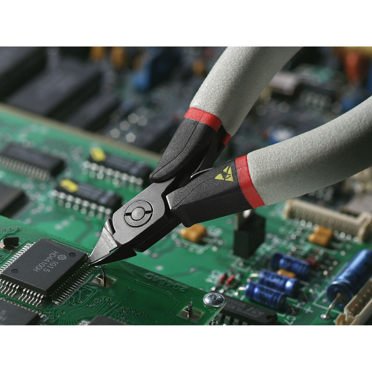Zijkniptang ESD voor DIP- en CMS-componenten