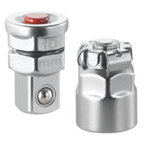 Set van 2 adapters voor sleutels van 10 mm naar een vierkant 1/4"