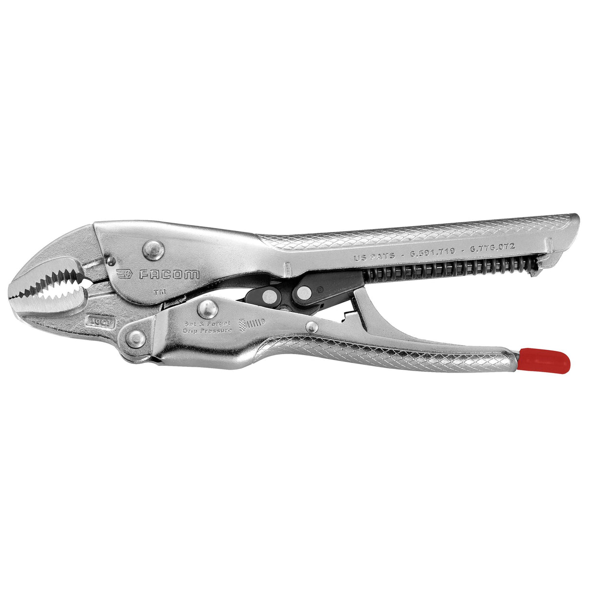 580 - Automatische multifunctionele griptang met gebogen bekken