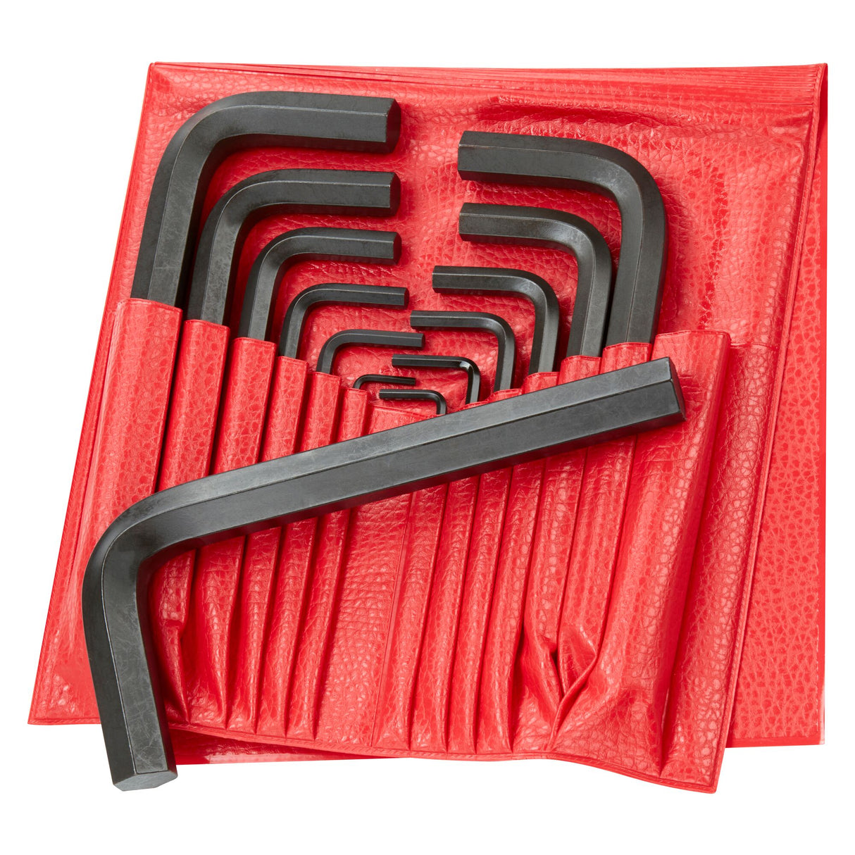 6-kant inbussleutelsets in etui