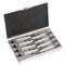[AE.J1] Doos met 8 Micro-Tech® schroevendraaiers met verwisselbaar blad voor Sleuf en Phillips®