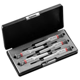 Doos met 5 Micro-Tech® schroevendraaiers voor Sleuf en Phillips® schroeven