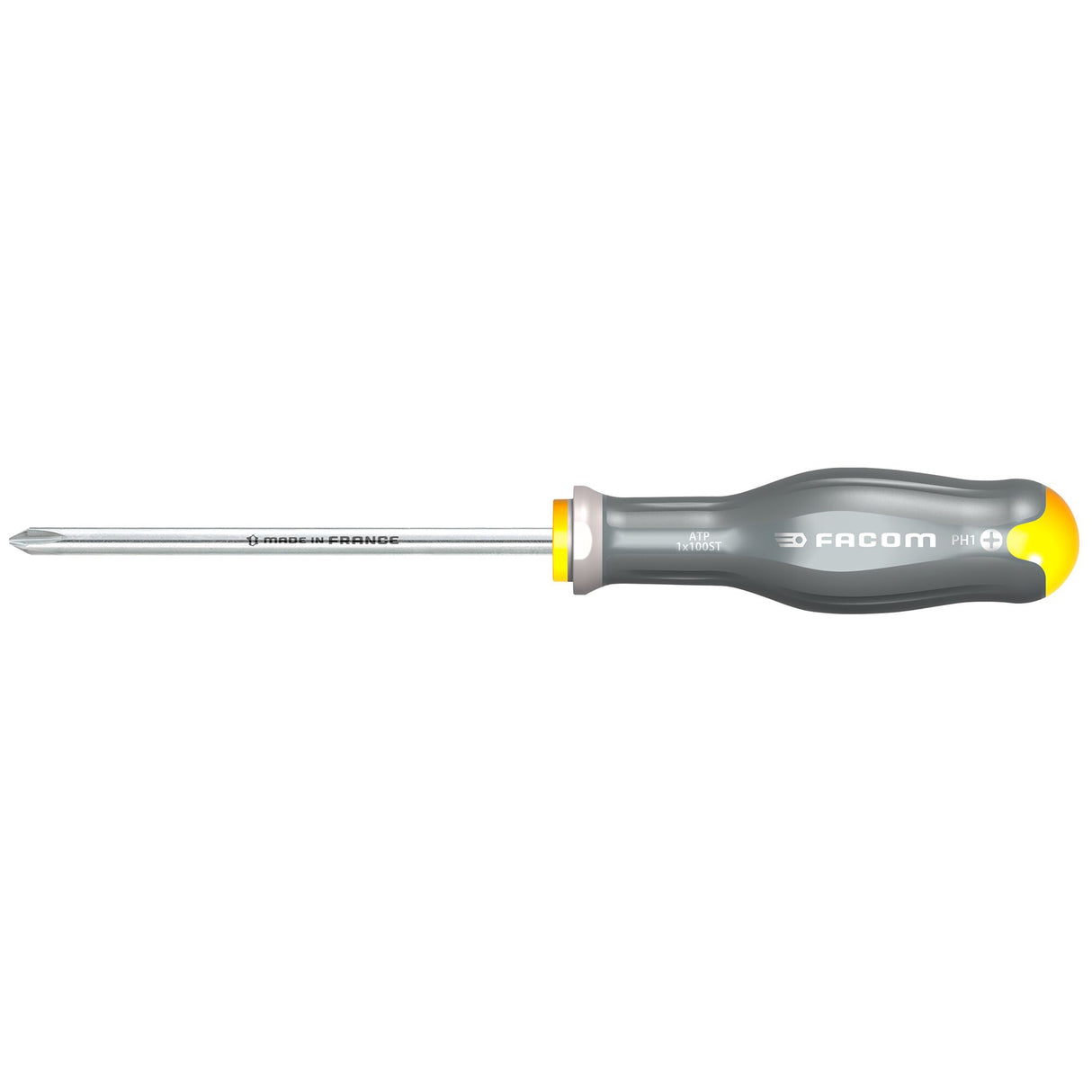 ATP.ST -Set van 6 PROTWIST® INOX schroevendraaiers met gezandstraalde tip voor sleuf- en Phillips® schroeven
