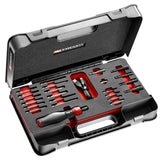 E-PROTWIST SCHROEVENDRAAIER 4V 23 DELIGE SET MET 50 MM BIT MET GROEF IN KOFFER