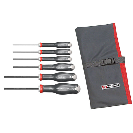 Set 6-kant inbussleutels met handvat