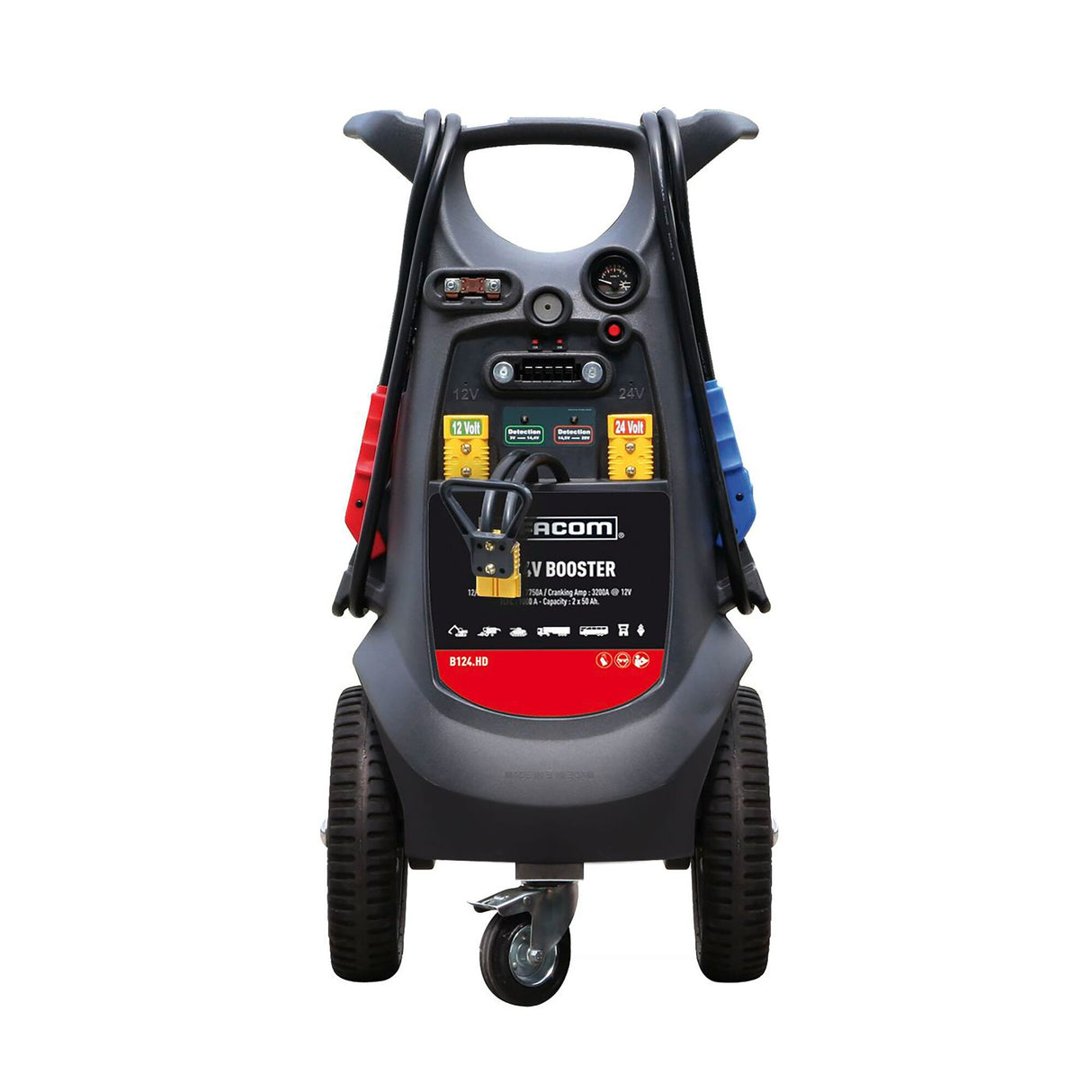 Startbooster 12 Volt - 24 Volt “Heavy Duty”