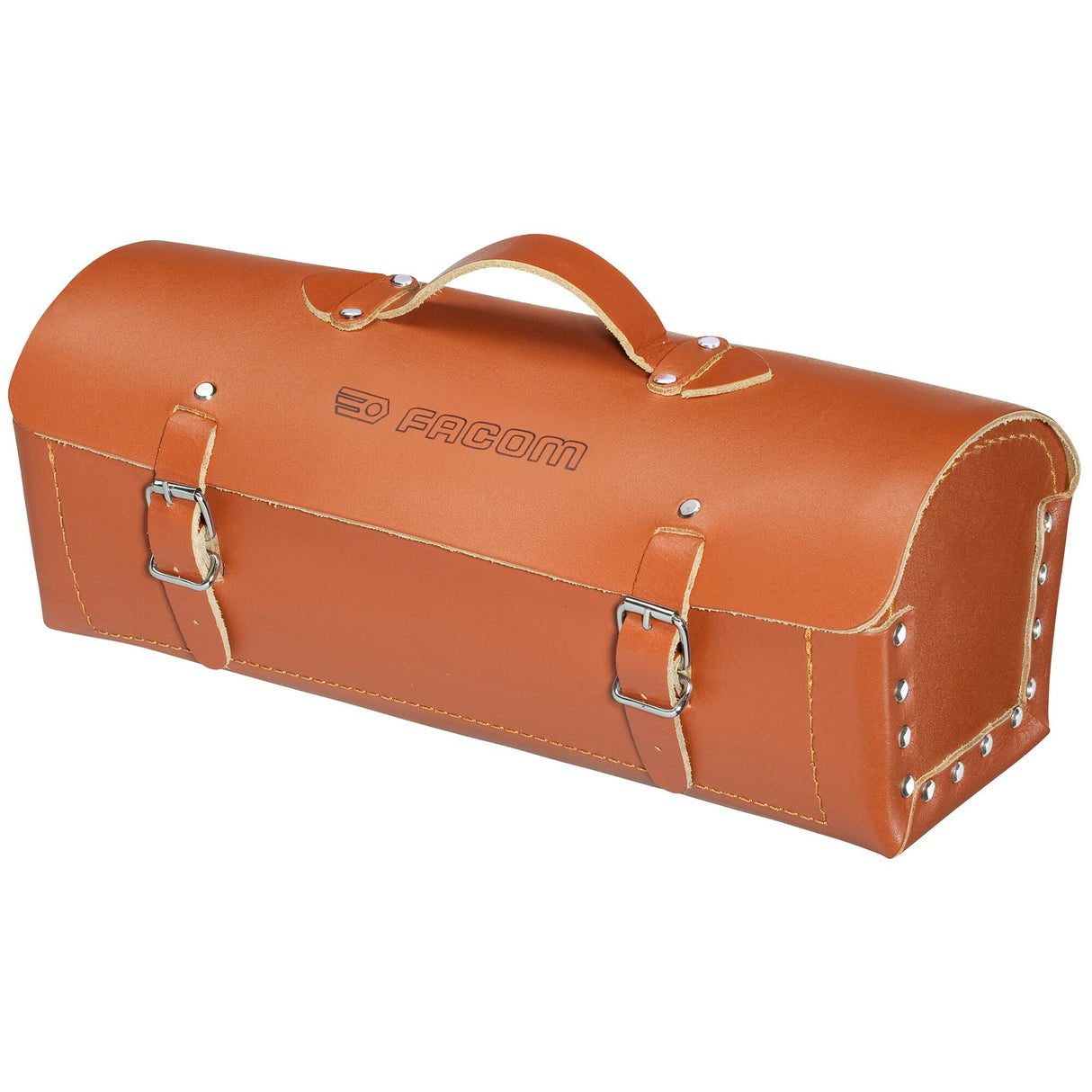 Compacte leren tas