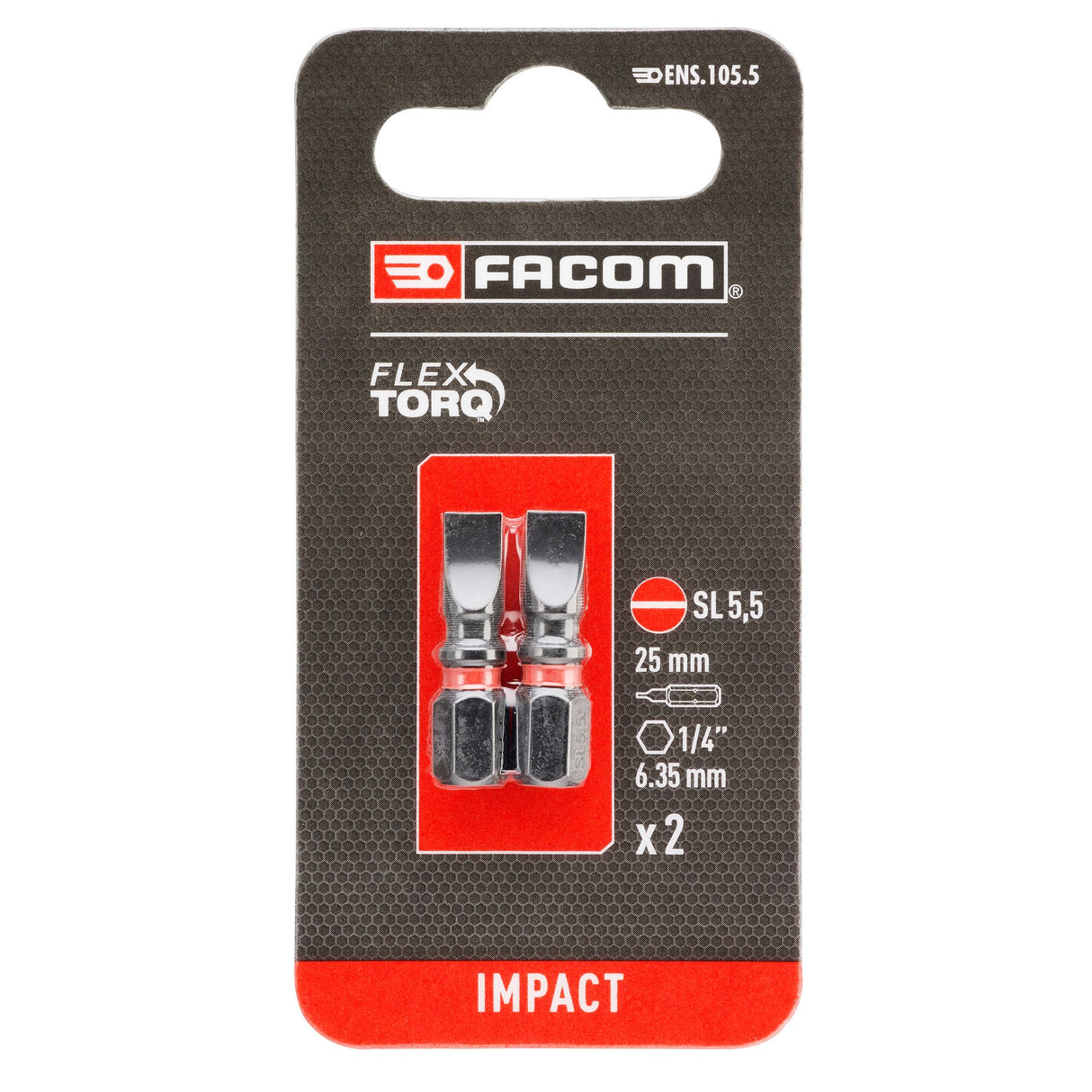  SL5.5 25mm 2pk IMPACT FLEXTORQ