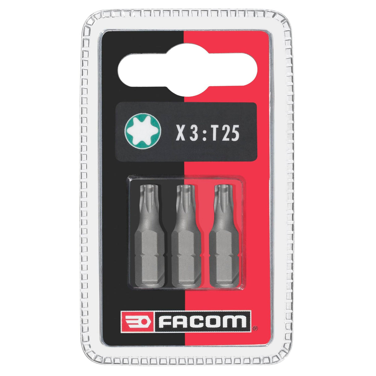 Set van 3 standaard bits serie 1 Torx®