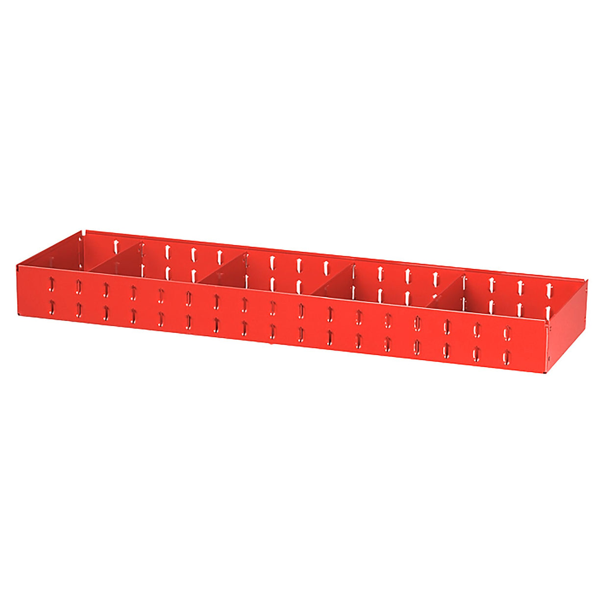  Legplank met 4 verwijderbare tussenschotten 930x275x90mm