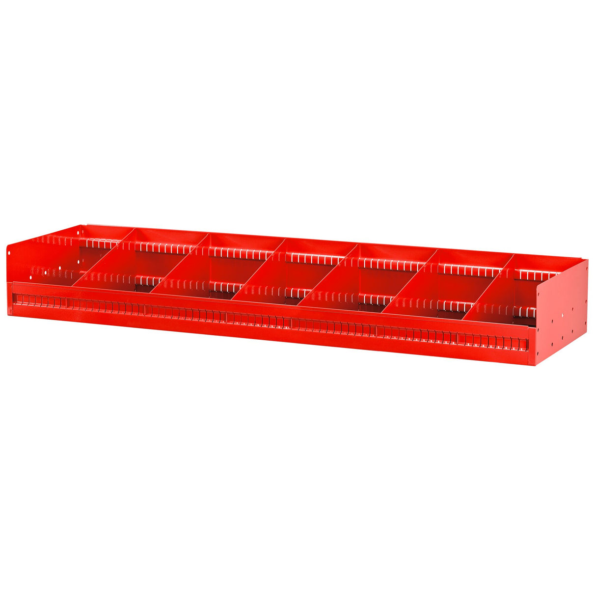  Schuine legplankmet 6 verwijderbare tussenschotten 1425x375x185mm