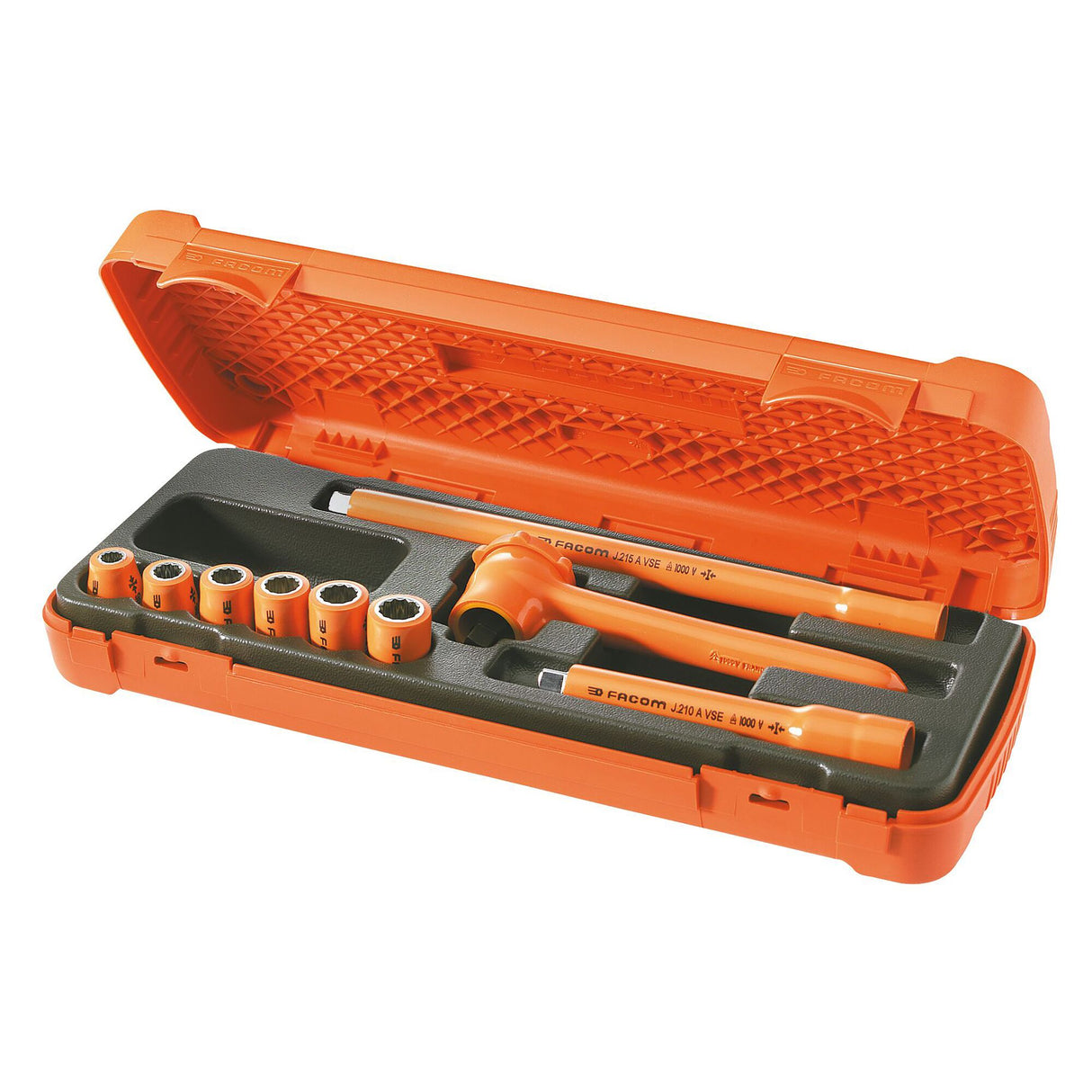 Set van 9 stuks tot 1000 Volt geïsoleerd gereedschap, VSE-serie