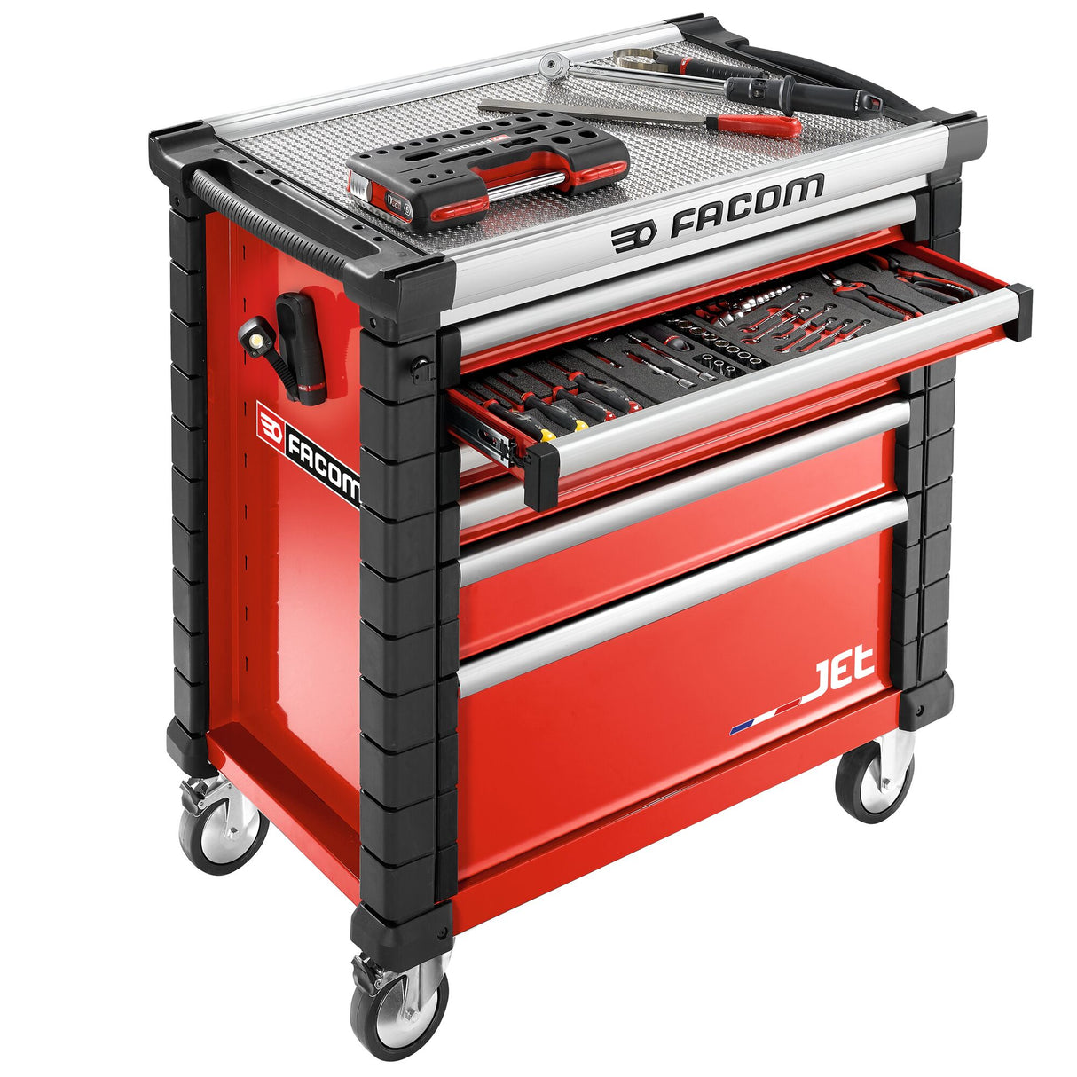 JET GEREEDSCHAPSWAGEN 6 LADEN - 4 MODULES PER LADE