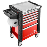 Magnetisch tafeltje met compartimenten + papierrolhouder
