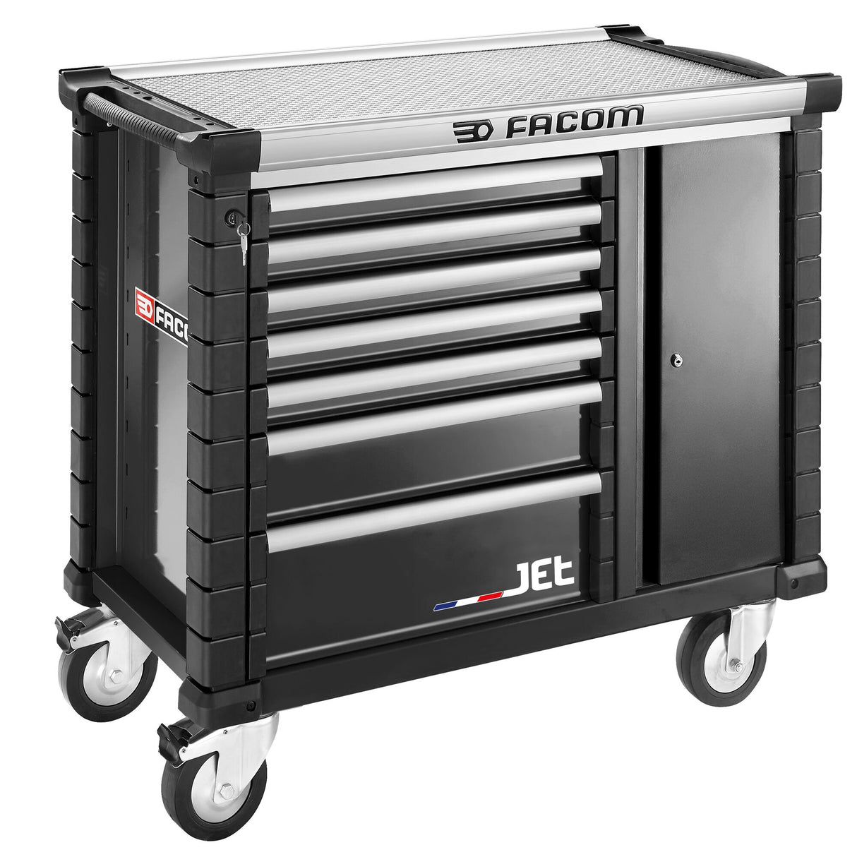 mobiele werkbank met 7 laden - 3 modules per lade